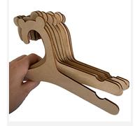 Anlayliay 30 Pièces Cintre en Bois Naturel pour Vêtements - Cintre Chambre Pépinière Déco pour Enfants