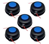 Anleecap T25 Tap Advance Sring Lot de 5 têtes de rechange pour débroussailleuse Husqvarna 128LD 122C 124L 125C 223L 322L, remplace OEM # 966674401 537338306 537338310