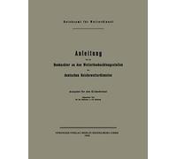 Anleitung Für Die Beobachter An Den Wetterbeobachtungsstellen Des Deutschen Reichswetterdienstes