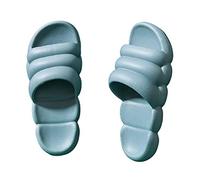 Anlemi Pantoufles De Voyage Portables,Pantoufles d'intérieur Confortables et silencieuses,Pantoufles antidérapantes à Fond Doux-Blue_42-43,Anti-Dérapage de Bain Pantoufle