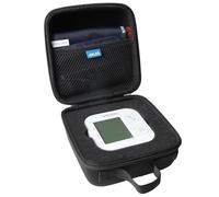 ANLEO Étui de transport rigide compatible avec iHealth Track Smart Tensiomètre Bras (étui uniquement) (Noir)