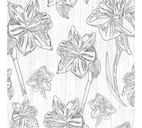 ANLIKY-Pro Papier peint autocollant motif botanique, motif décoratif amovible, 44X500CM, pour meubles et armoires.