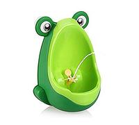 ANLIN Urinoir mignon en forme de grenouille pour enfants avec cible amusante pour apprendre à faire pipi