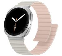 Anlinser Compatible avec Bracelet Samsung Galaxy Watch 8 44mm 40mm, Bracelets de remplacement Sport Étanche pour Galaxy Watch 8 Classic 46mm, Lumière Stellaire