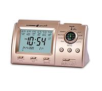 Anlising Réveil de Table Islamique azan - Réveil numérique Islamique - Réveil de Table - Réveil de prière Musulmane - Cadeau de Ramadan - Réveil pour Toutes Les prières - Direction de la Qibla