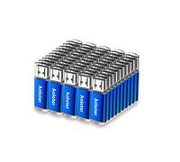 Anloter 50pcs Clé USB Mémoire Flash Stick Pen Drive Thumb Stockage pour Ordinateur Portable Mac Tablette Cadeau (256 Mo, Bleu)