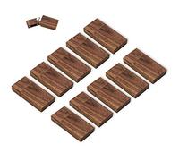 Anloter Lot de 10 clés USB 2.0 en bois de noyer pour stockage de date haute vitesse 2.0 16 Go