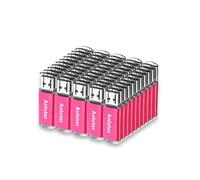 Anloter Lot de 50 clés USB de stockage pour ordinateur, ordinateur portable, Mac, tablette, cadeau (256 Mo, rose rouge)