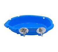 Anloximt Bol pour Bain d'oiseaux Bain d'oiseaux Plateau pour Bain d'oiseaux Nourriture et Eau pour Oiseaux Bol pour mangeoire d'oiseaux pour Jardin clôture terrasse intérieur extérieur
