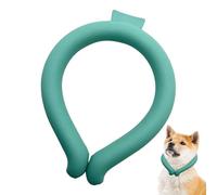 Anloximt Collier de refroidissement pour chiens - Collier de refroidissement portable réutilisable pour chien portable | Enveloppe de cou pour chien avec sac de glace, collier de refroidissement pour
