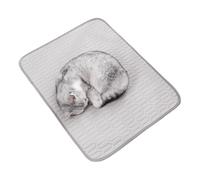 Anloximt Couverture rafraîchissante pour chiens - Tapis rafraîchissant portable en soie pour animaux de compagnie | Coussin pour chien pour salon, jardin, chambre à coucher, bureau et chiens âgés