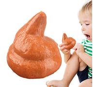 Anloximt Squishy Caca - Jouets Amusants et Fausses blagues flottantes - Funny Joke Tricky Toys Prank Props pour la fête du Poisson d'avril d'halloween