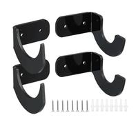 Anloximt Support Mural pour Porte-Sabre | Affichage du Placement du Sabre,Présentoir à Placement Horizontal, Support Mural en Acrylique Transparent/Noir pour Couteaux en, Facile à accrocher