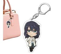 Anloximt Suzume no Tojimari Porte-clés Porte-clés Suzume Journey Keychain Films d'animation Mignon Cosplay Décoration Cadeau pour Les Fans Anniversaire Jour des Enfants Halloween Noël