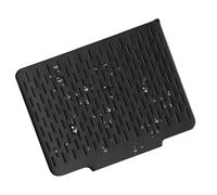Anloximt Tapis de Séchage pour Vaisselle sur Plan de Travail | Tapis en Silicone Antidérapant à Séchage Rapide,Solution de Drainage Pliable pour Évier Logement Camping-Car Comptoir de
