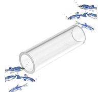 Anloximt Tube d'abri d'aquarium | Abri pour crevettes en Acrylique - Cachant Le Tube, Habitat Transparent pour l'aquarium, la crevette, Le nid caché réservoir