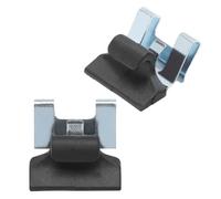 Anlseiod 2x Crochet Pare Soleil arrière pour Scenic 3 et Grand Scenic 3 2009-On 964000020R Attache Crochet Pare Soleil Grand Scenic III et Scenic III pour Visière Voiture