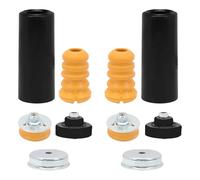 Anlseiod Ensemble de réparation de silentbloc de boîte de direction pour 1er E81 E87 E88 E82 3er E90 E91 E92 E93 Amortisseur arrière Kit de protection anti-poussière Amortisseur de butée Suspension