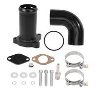 Anlseiod Kit Suppression Vanne EGR 1.9 TDI 130/160 CV pour Audi A3 A4 A6 VW Golf 4 Bora Jetta Passat Polo Skoda Octavia Seat Ibiza Annulator Vanne EGR 038131501T 038131501AB EGR Valve Removal Noir