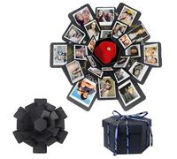 Anluomafuy Boîte Surprise Explosion, DIY Photo Fait Main Surprise Boîte D'explosion Amour, Coffret Cadeau D'explosion de Surprise, pour Noël, Anniversaire, Saint Valentin, Fête Des Mères