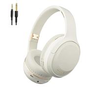 Anluomania Casque Bluetooth sans Fil Bluetooth 5.3, Casque stéréo HiFi, Style Around-Ear, Micro intégré, Pliable Casque Bluetooth, Casque Audio Circum-auriculaire pour Voyage/Travailler/Téléphoner/PC