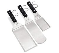 Anmarko Lot de 3 spatules en acier inoxydable - Robuste et robuste - Passe au lave-vaisselle