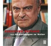 Anmerkung zu Hitler. 4 CDs Haffner, Sebastian (Auteur)