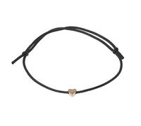 ANMITI Bijoux d'amitié exquis Kabbale Bracelet à breloques en forme de cœur réglable Tissage rouge Bracelet de cheville pour adolescentes, taille unique, Comme décrit
