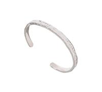 ANMITI Bracelet ouvert tendance en acier inoxydable - Bracelet léger et élégant pour une tenue décontractée ou formelle - Bracelet tendance pour femme, taille unique, Comme décrit