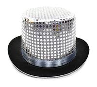 ANMITI Chapeau haut de forme melon Magicien Pork Pie Fedora Magicien Performed Pork Pie Chapeaux pour enfants