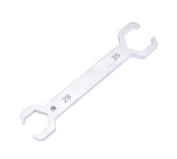 ANMITI Clé à double extrémité pratique pour vannes de chauffage au sol Outil manuel Prise en main confortable Simple Deux ouvertures différentes pour chauffage au sol commun