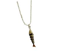 ANMITI Élégant collier en cuivre facile à utiliser sur le thème de la mer pour un usage quotidien, plusieurs options de couleur, chaîne de cou légère en cuivre, taille unique, Comme décrit, Comme