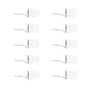 ANMITI Lot de 10 supports de piles réutilisables 20 x 3,2 mm Taille compacte LIR2032 Installation facile pour gadgets et appareils