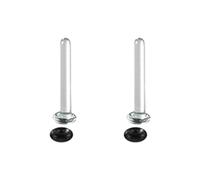 ANMITI Lot d'écarteurs d'oreille en verre robuste pour jauges d'oreilles avec un seul extenseur bijoux pour les amateurs de piercing corporel, 1.6mm, Comme décrit, Comme décrit.