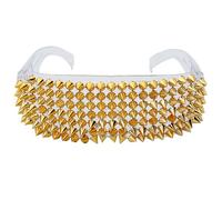 ANMITI Lunettes de soleil punk, lunettes de protection populaires, rockers hip-hop pour festival de musique, usage quotidien punk