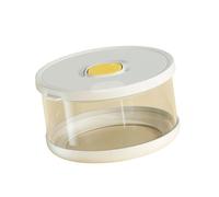 ANMITI Récipient alimentaire en verre avec couvercle anti-fuite et joint en silicone - Parfait pour les soupes, les sauces - Récipient en verre pour la préparation des repas