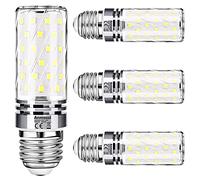 Anmossi Ampoule Led E27 Blanc Froid 6000K,Ampoules Maïs LED 12W Équivaut à Ampoule Halogène 100W,1200Lm,360 °Angle Faisceau,Non Dimmable,Pas de Scintillement,Lot de 4