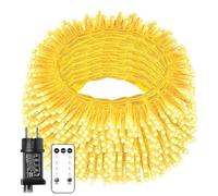 Anmossi Guirlande Lumineuse Intérieur Extérieur,30m 300 LED Guirlande Noel avec Télécommande,Minuterie,8 Modes d'Éclairage Étanche IP44,pour Arbre de Noël,Jardin,Cour,Fête,Mariage,Blanc Chaud