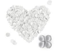 ANMOYIXIA Pétales de rose pour chambre à coucher pétales de rose rouges pour mariage fleurs de rose artificielles en soie pour confession, anniversaire, décoration d'anniversaire, mariage avec pétales