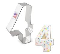 Ann Clark Cookie Cutters Numéro quatre / #4, 8,26 cm