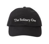 Ann Demeulemeester, Femme, Accessoires, Noir, Taille: ONE Size TEM Casquette de baseball avec broderie "The Solitary One"