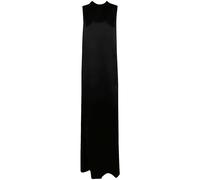 Ann Demeulemeester - Robe Noire Dos Ouvert Drapé - Femme - Robes - Noir - Taille: 34 FR