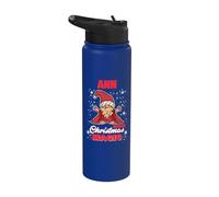 Ann Makes Christmas Magic Name Ann Gnome Stainless Steel Insulated Water Bottle