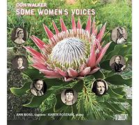 Ann Moss - Don Walker: Some Women's Voices