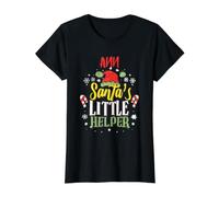 Ann Santa's Little Helper Nom de Noël Ann T-Shirt Graphique avec Valeur