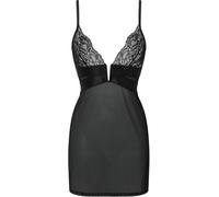 Ann Summers Ann Summers Black Gracious Lace & Mesh Chemise Nightie