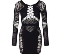 Ann Summers Ann Summers Peignoir Paisley Diamanté Noir Medium-Large (EU 40-46)