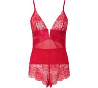 Ann Summers Ann Summers Red Gracious Lace & Mesh Cami Pyjamas Set