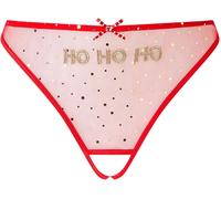 Ann Summers Ann Summers Red Ho Ho Ho Mesh Knickers