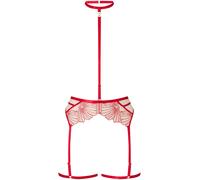 Ann Summers Ann Summers Red Incensing Mesh Suspender Belt